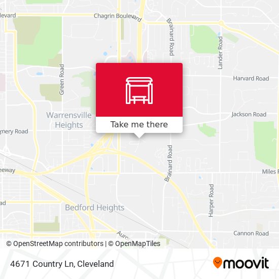Mapa de 4671 Country Ln