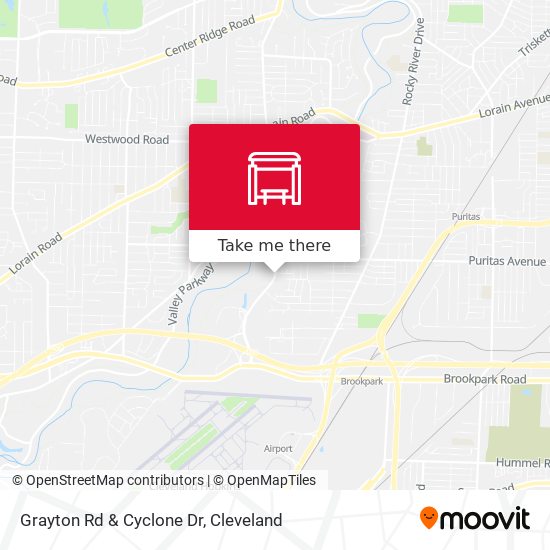 Mapa de Grayton Rd & Cyclone Dr