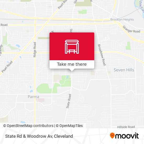 Mapa de State Rd & Woodrow Av