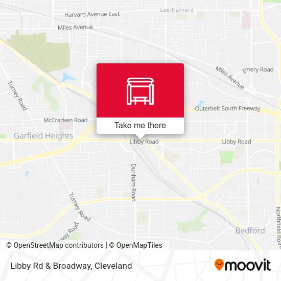 Mapa de Libby Rd & Broadway