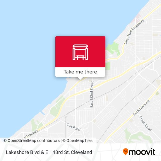 Lakeshore Blvd & E 143rd St map