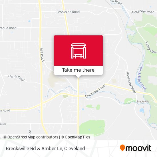 Brecksville Rd & Amber Ln map