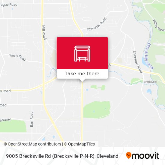 Mapa de 9005 Brecksville Rd (Brecksville P-N-R)