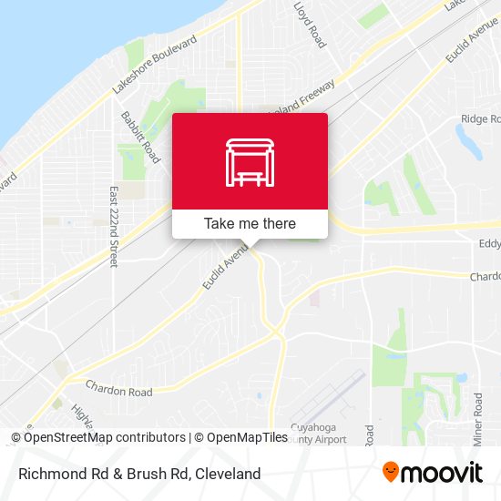 Mapa de Richmond Rd & Brush Rd