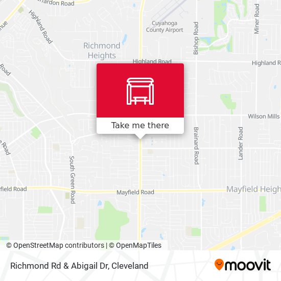 Mapa de Richmond Rd & Abigail Dr