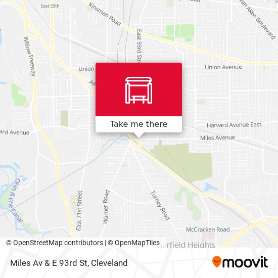 Mapa de Miles Av & E 93rd St