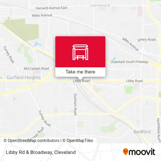 Mapa de Libby Rd & Broadway