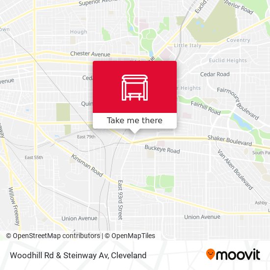 Woodhill Rd & Steinway Av map