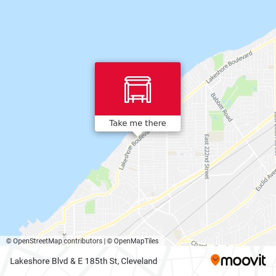 Lakeshore Blvd & E 185th St map