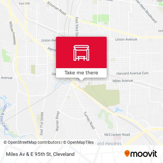 Mapa de Miles Av & E 95th St