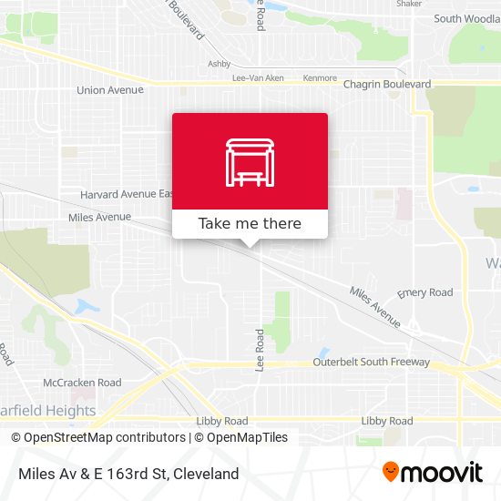 Mapa de Miles Av & E 163rd St