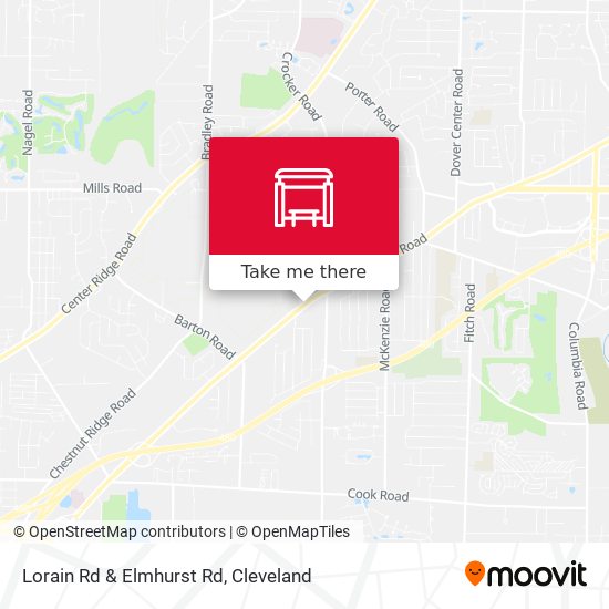 Lorain Rd & Elmhurst Rd map