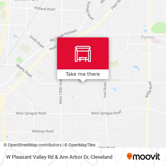Mapa de W Pleasant Valley Rd & Ann Arbor Dr