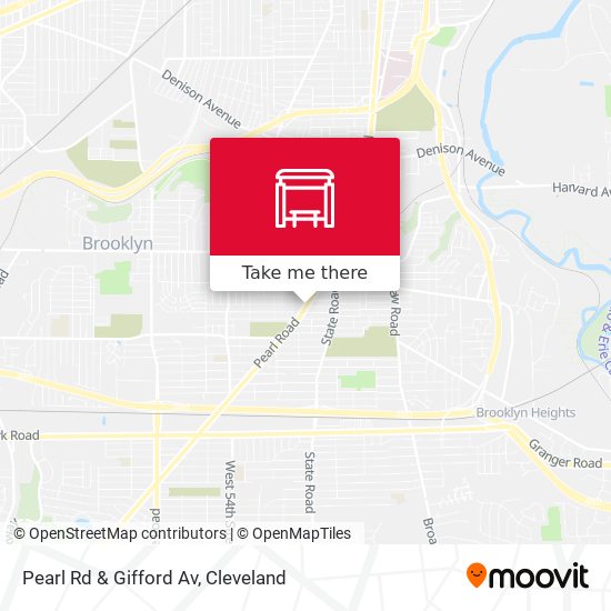 Mapa de Pearl Rd & Gifford Av