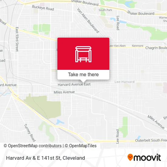 Mapa de Harvard Av & E 141st St