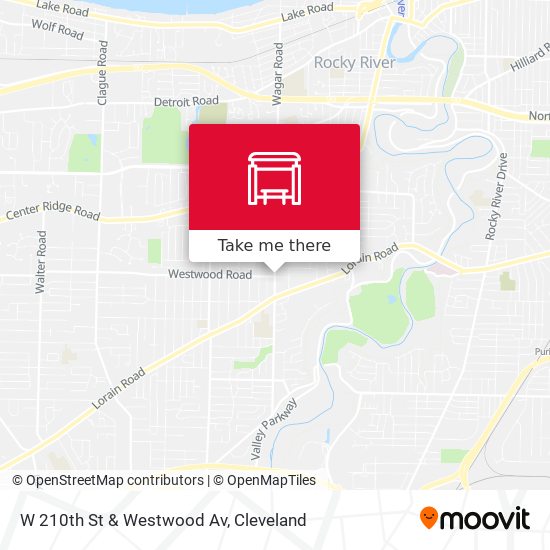 Mapa de W 210th St & Westwood Av