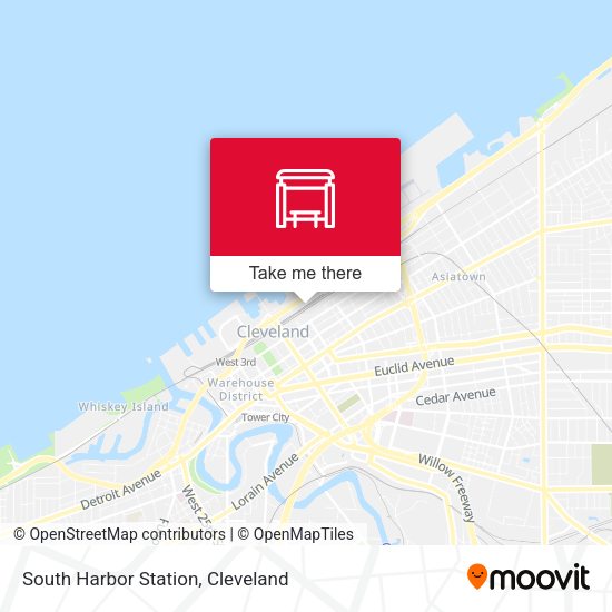 South Harbor Station map