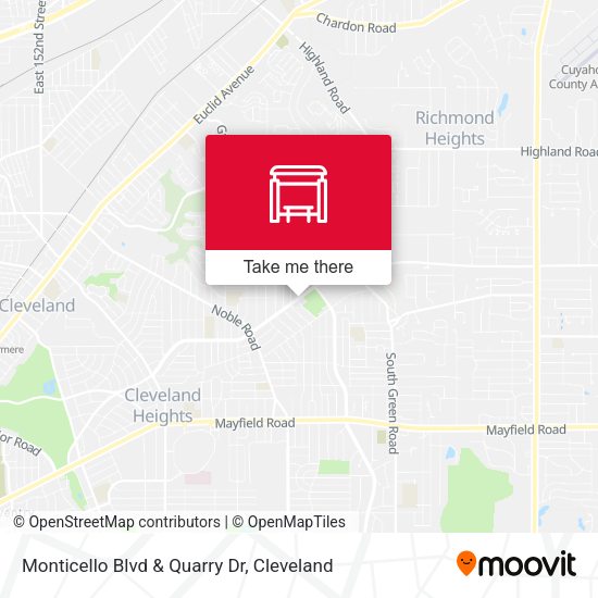 Monticello Blvd & Quarry Dr map