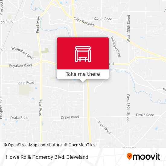 Mapa de Howe Rd & Pomeroy Blvd