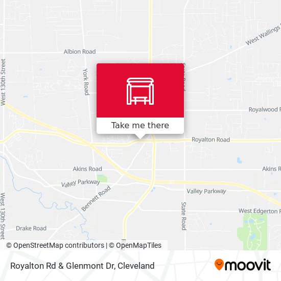Royalton Rd & Glenmont Dr map
