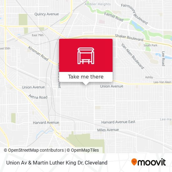 Mapa de Union Av & Martin Luther King Dr