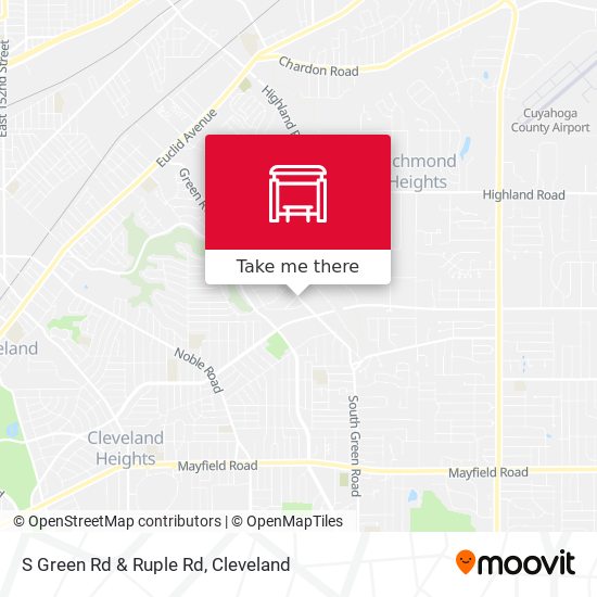Mapa de S Green Rd & Ruple Rd