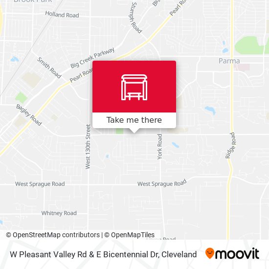 Mapa de W Pleasant Valley Rd & E Bicentennial Dr