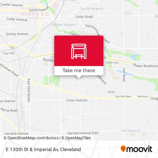 E 130th St & Imperial Av map