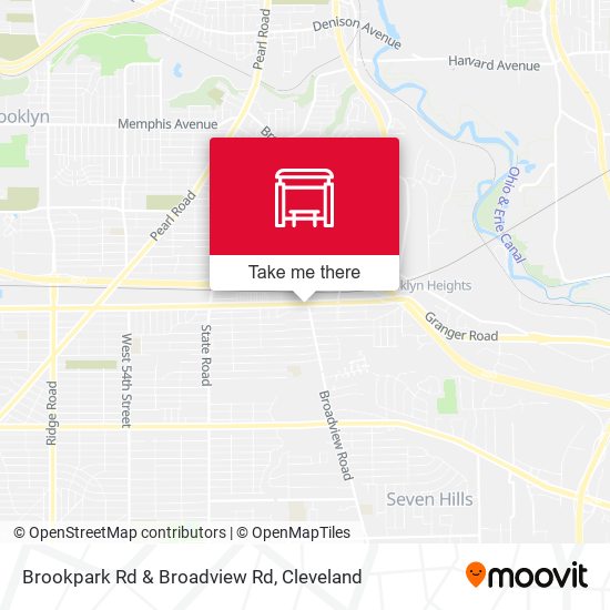 Mapa de Brookpark Rd & Broadview Rd