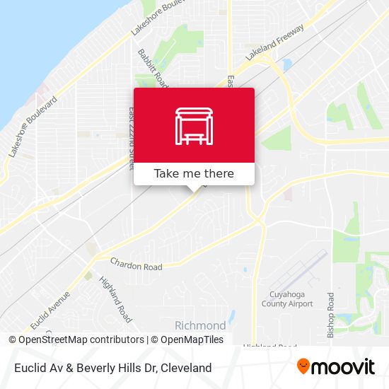 Mapa de Euclid Av & Beverly Hills Dr