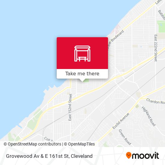 Grovewood Av & E 161st St map