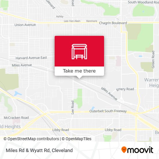 Miles Rd & Wyatt Rd map