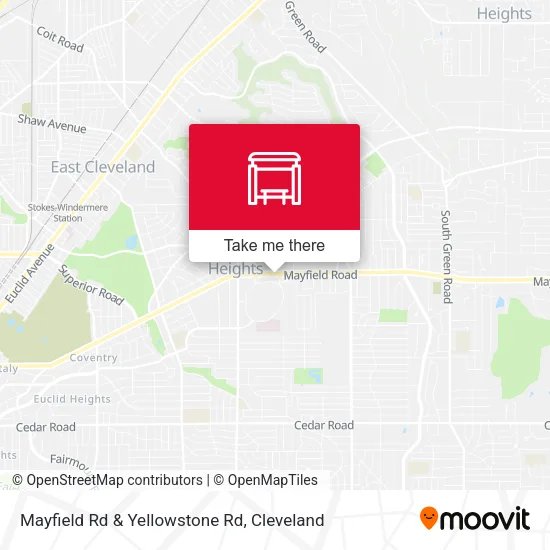 Mapa de Mayfield Rd & Yellowstone Rd