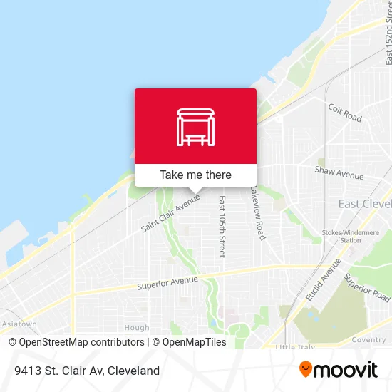 9413 St. Clair Av map
