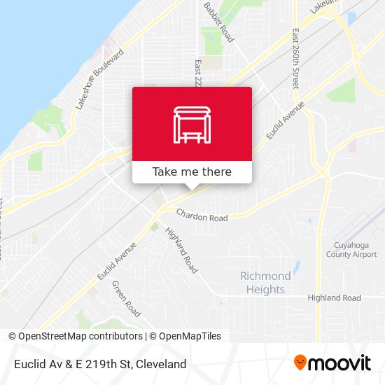Mapa de Euclid Av & E 219th St