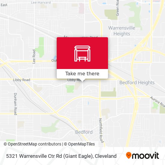 5321 Warrensville Ctr Rd (Giant Eagle) map