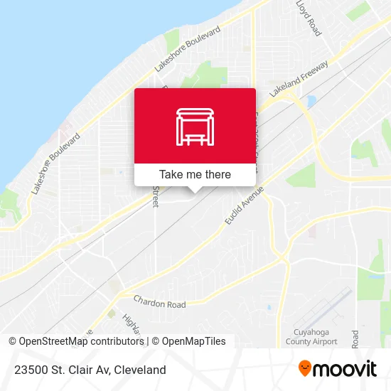 23500 St. Clair Av map