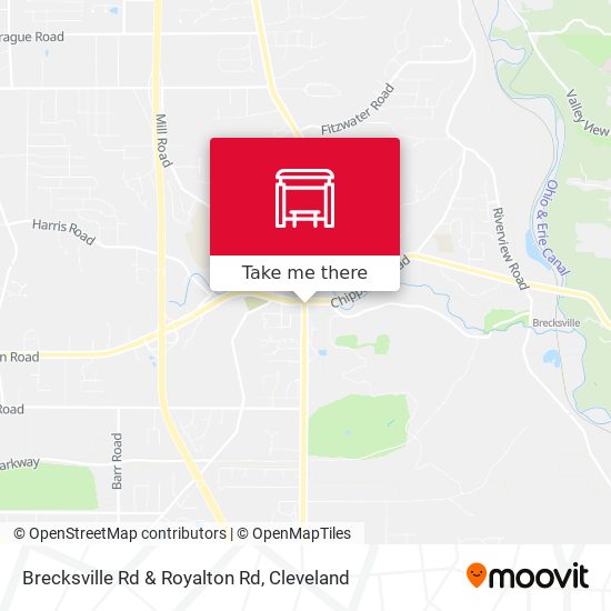 Brecksville Rd & Royalton Rd map