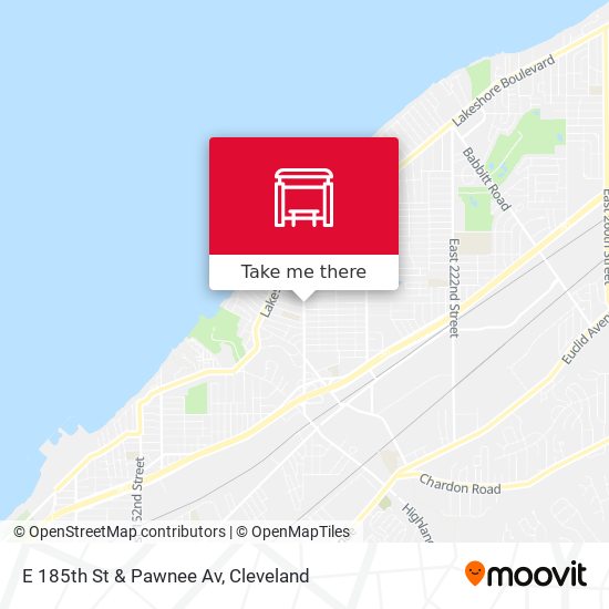 Mapa de E 185th St & Pawnee Av