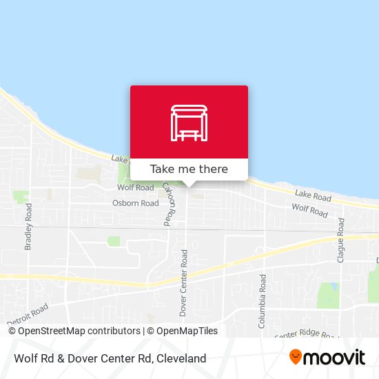 Mapa de Wolf Rd & Dover Center Rd