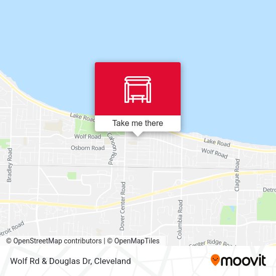 Mapa de Wolf Rd & Douglas Dr