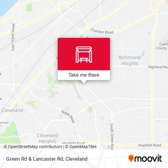 Mapa de Green Rd & Lancaster Rd