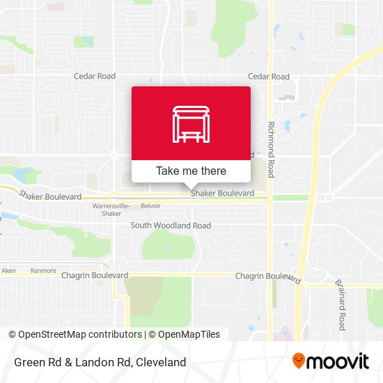 Mapa de Green Rd & Landon Rd