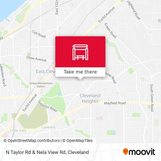 N Taylor Rd & Nela View Rd map
