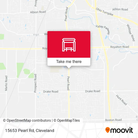 Mapa de 15653 Pearl Rd