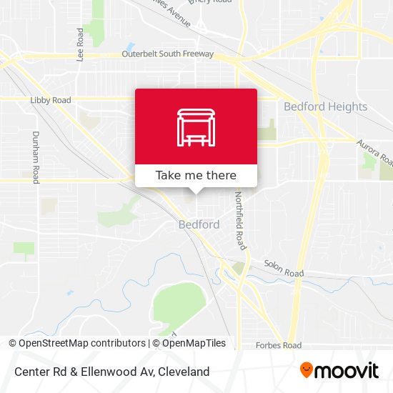 Center Rd & Ellenwood Av map
