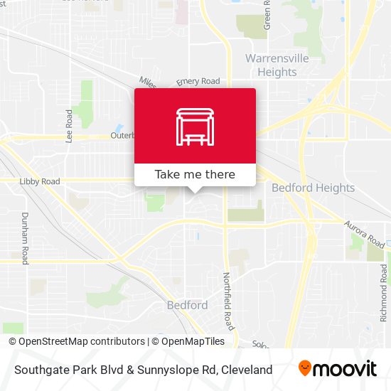 Southgate Park Blvd & Sunnyslope Rd map