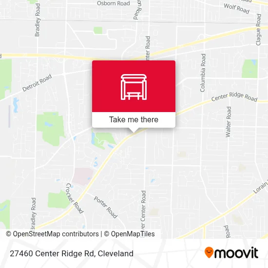 27460 Center Ridge Rd map