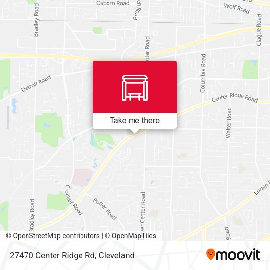 27470 Center Ridge Rd map