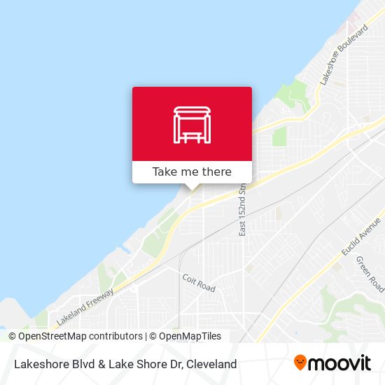 Lakeshore Blvd & Lake Shore Dr map